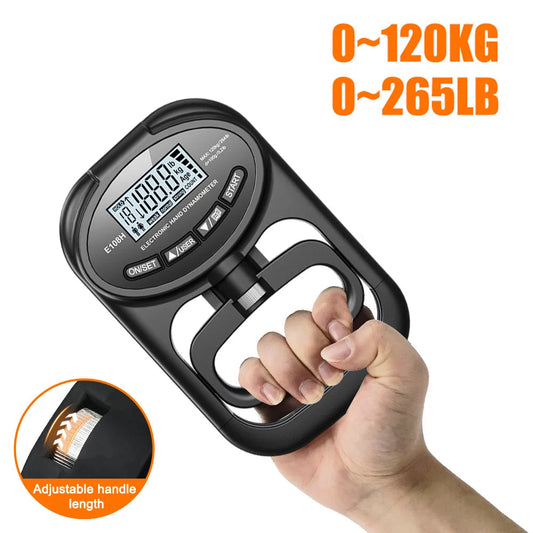 Digital Dynamometer Grips 265 Lbs
