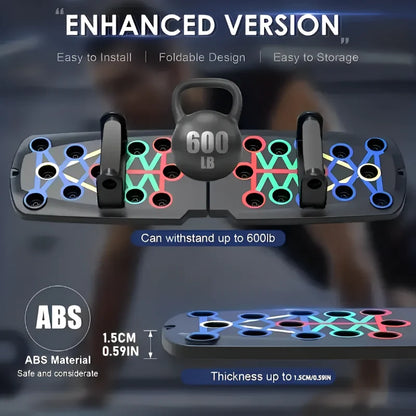 Portable Multifunctional Push-Up Board