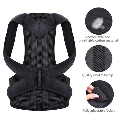 Unisex Adjustable Back Support Belt