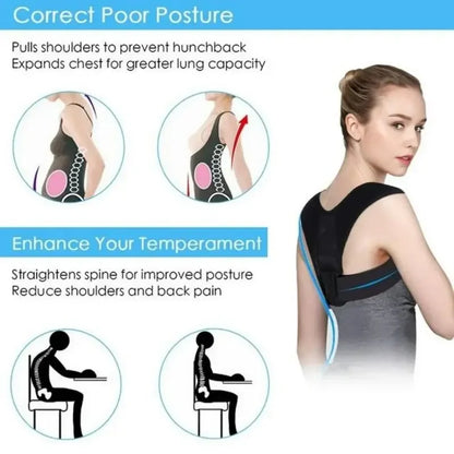 Adjustable Back Support Belt