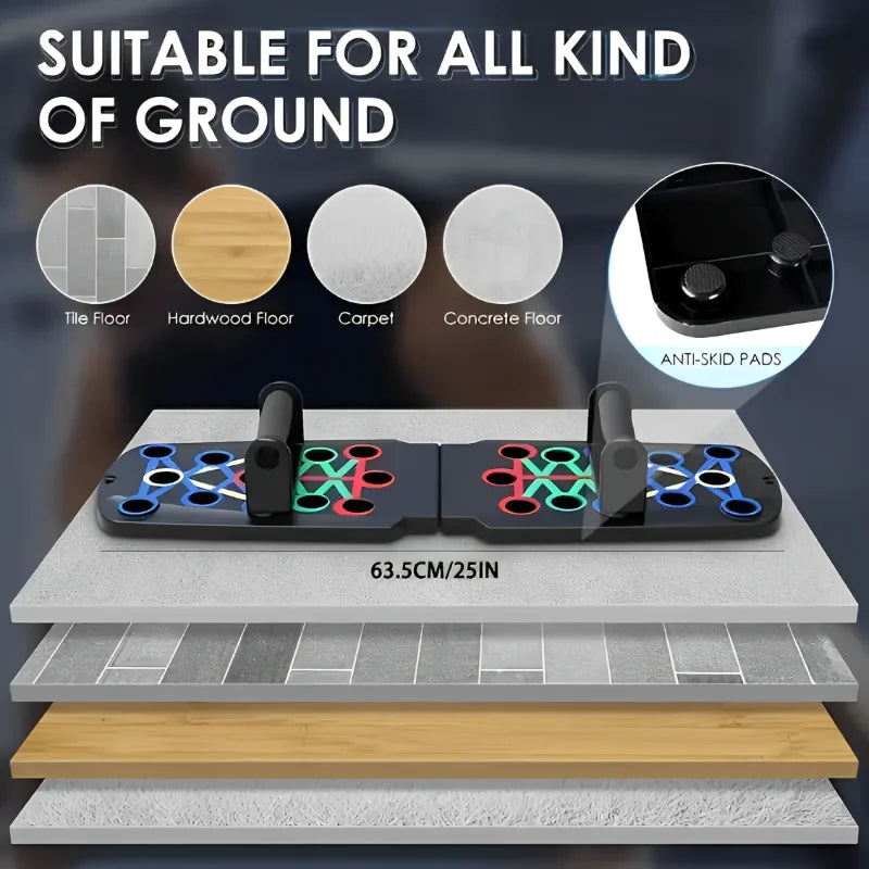 Portable Multifunctional Push-Up Board